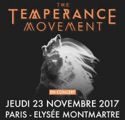 The Temperance Movement à Paris le 23 novembre 2017 11