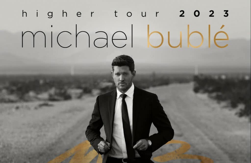 Michael Bublé en concert à Paris le 24 mars 2023 Stars et people ZIKEO